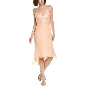 Issue New York Womens  Solid Midi Dress